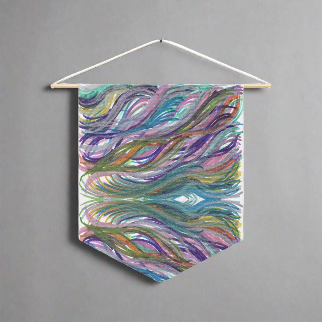 Lyran Winds Caden Caraco Art Print Wall Hanging Banner Flag