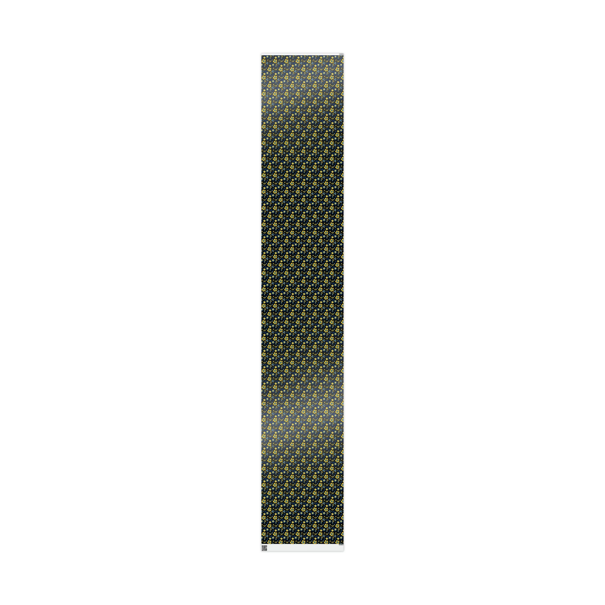 Ukranian Country Flowers Spring Holiday Gift Wrap Paper - Glossy Or Matte