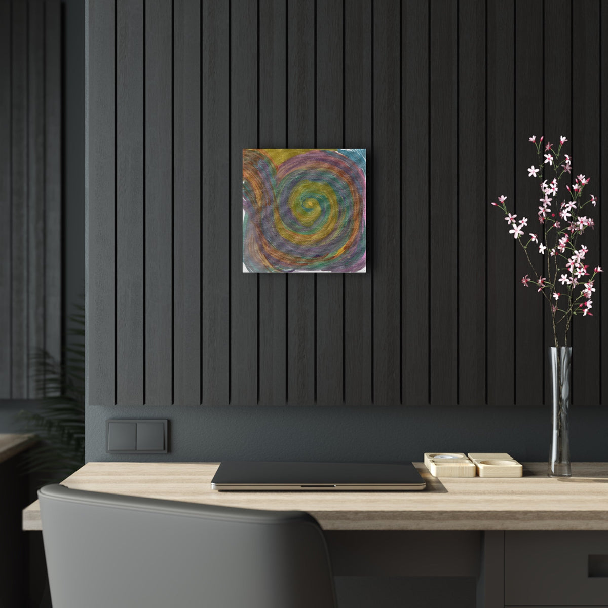 Solar Spiral ACaden Caraco crylic Print