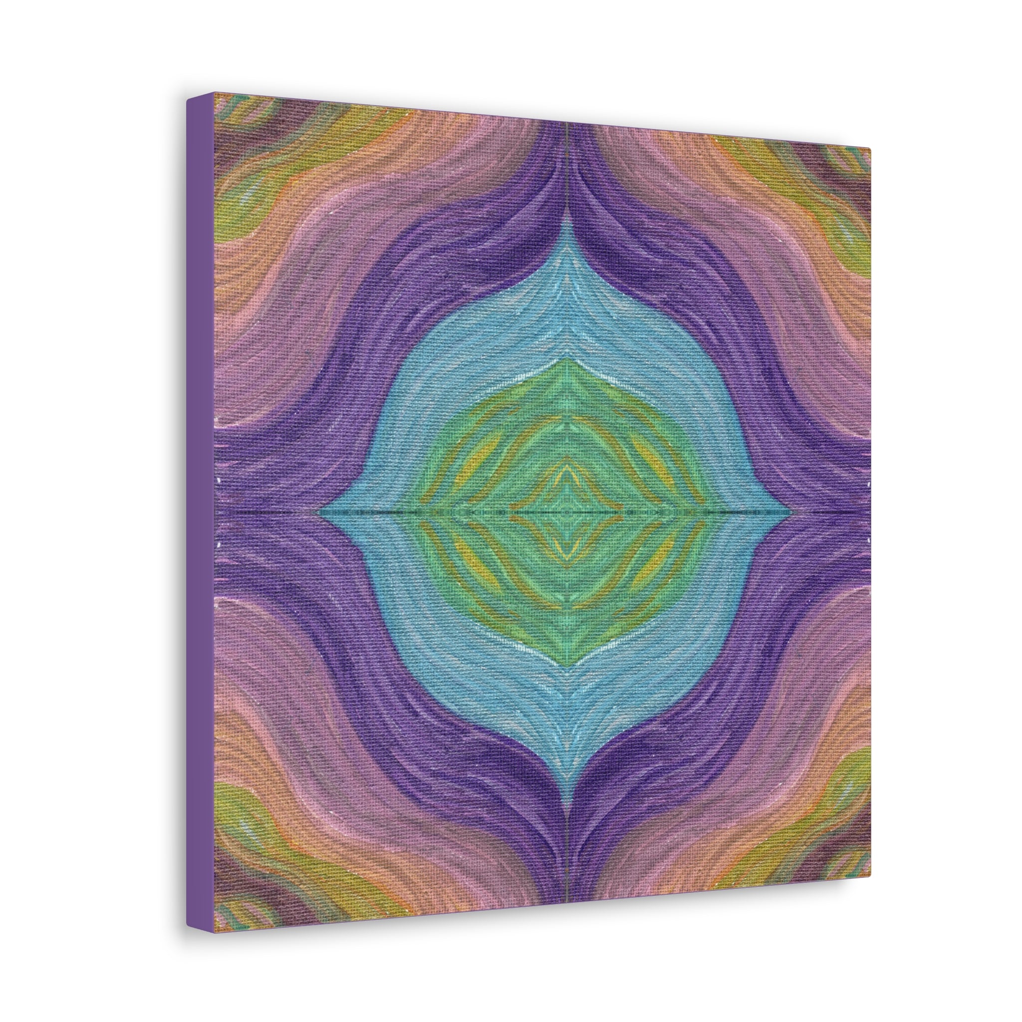 Solar Winds Rainbow 6 Mosaic Caden Caraco Canvas Gallery Wrap