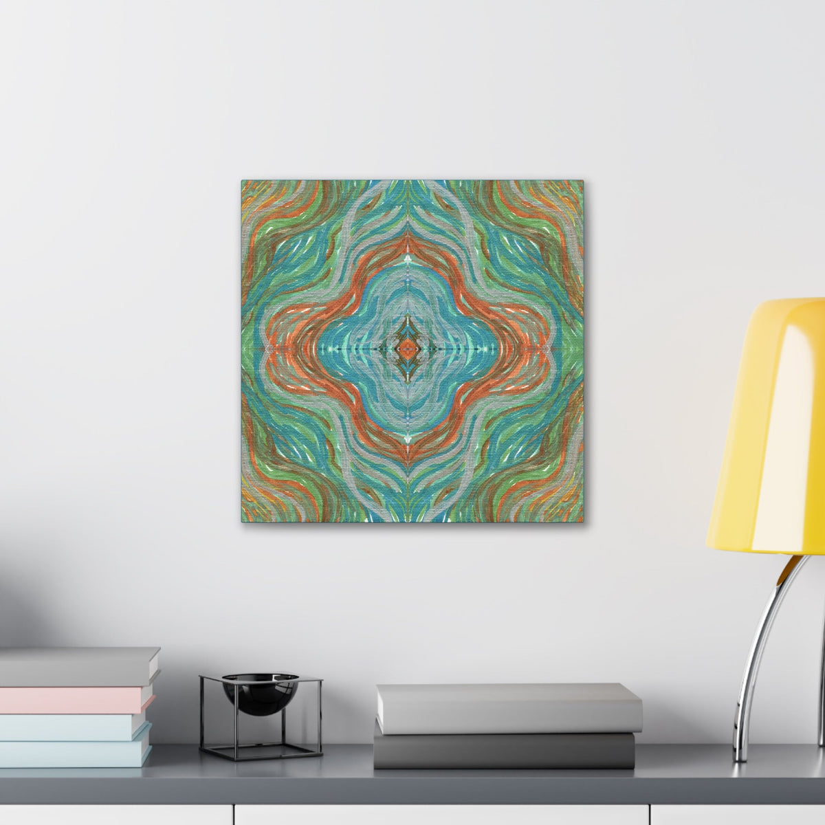 Solar Winds 2 Variation 2 Mosaic Caden Caraco Canvas Gallery Wrap