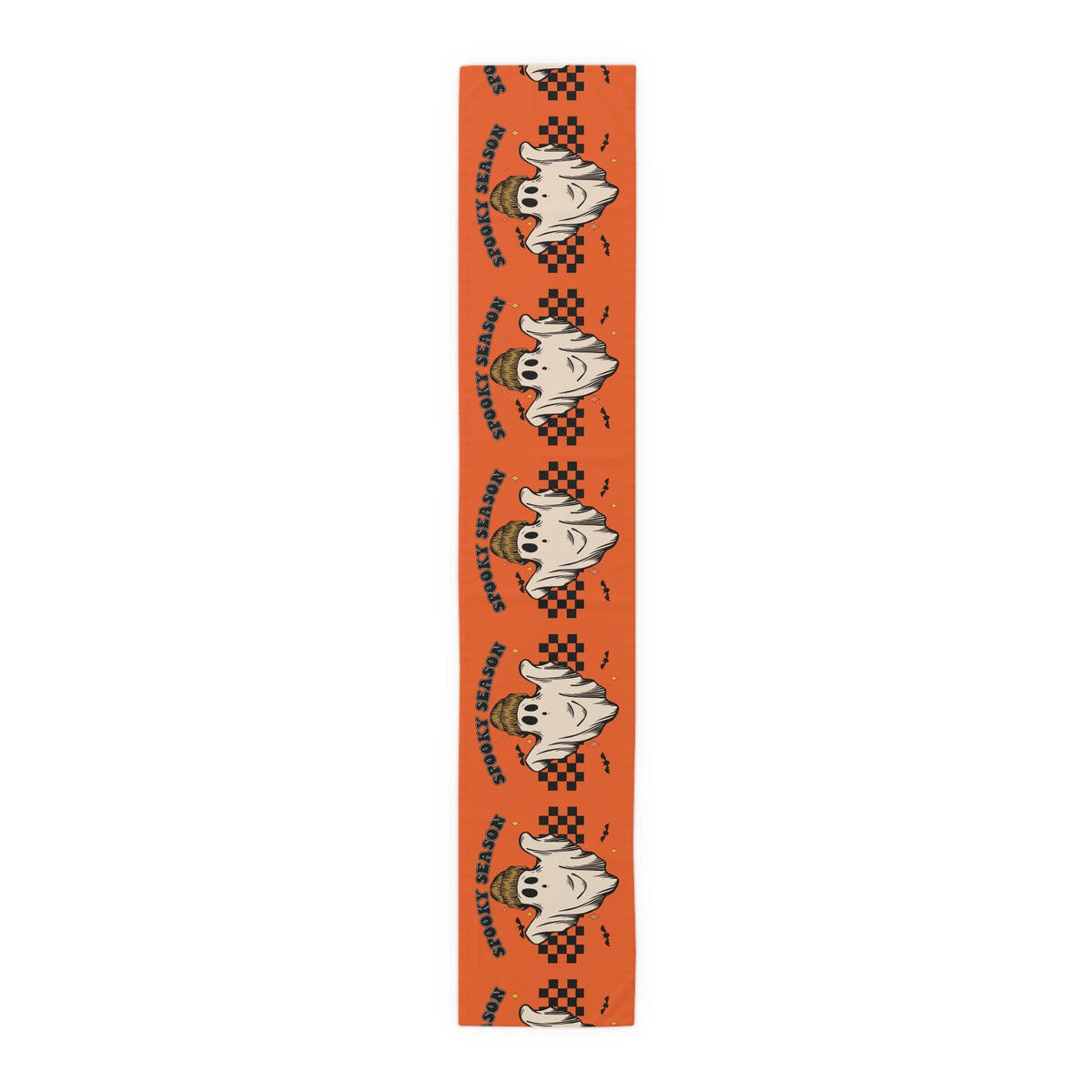 Spooky Season Halloween Ghost Cotton Table Runner