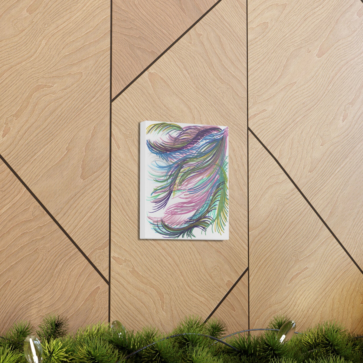 Lyra Leaf Caden Caraco Art Canvas Gallery Wrap