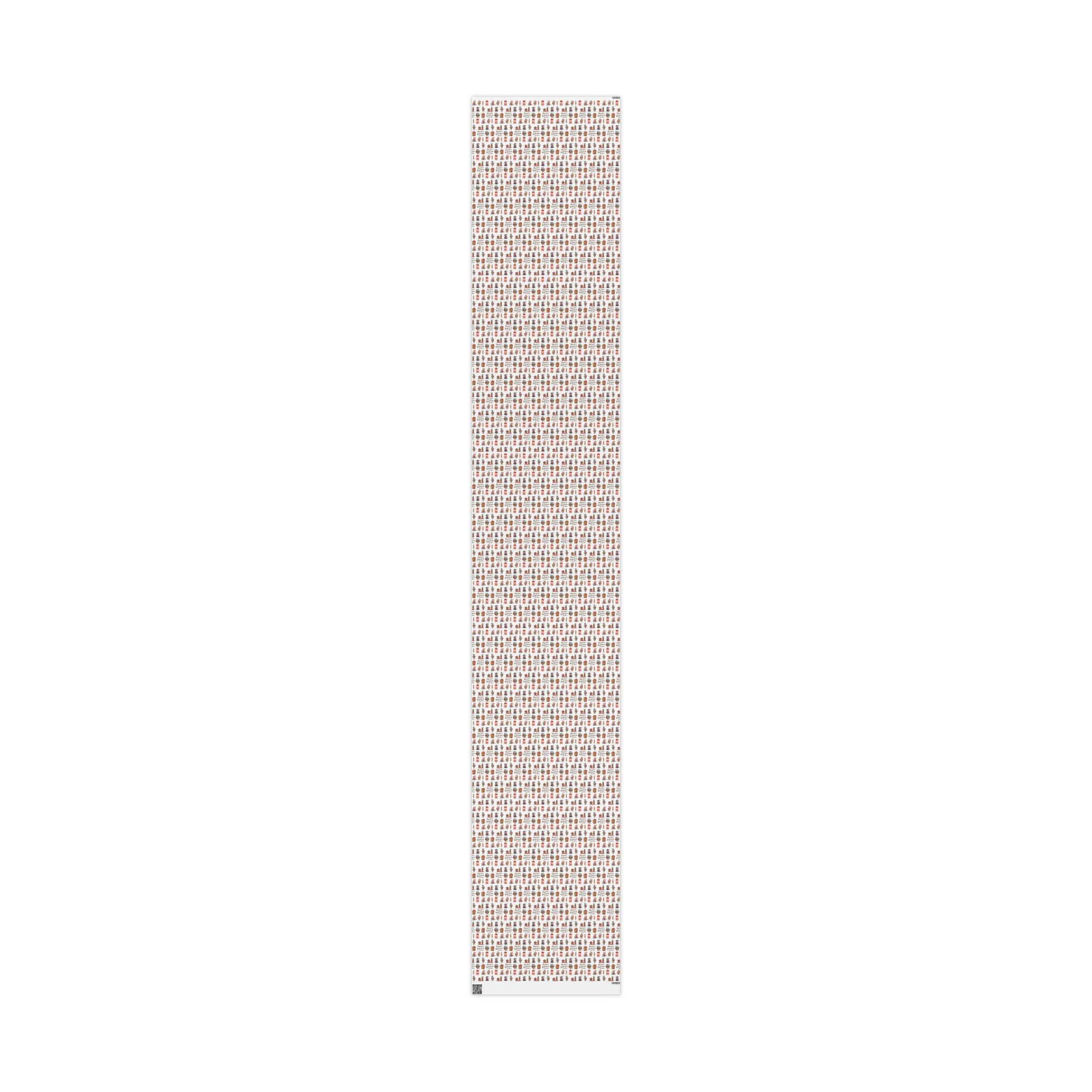 Merry Christmas To You Christmas Candy Mid Century Retro Christmas Print Holiday Gift Wrap Paper - Glossy Or Matte