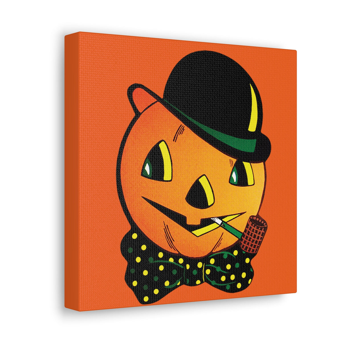Scarecrow Halloween Decor Print Canvas Gallery Wrap