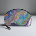 Lyran Love Caden Caraco Art Print Cosmetic Travel Makeup Bag Wristlet