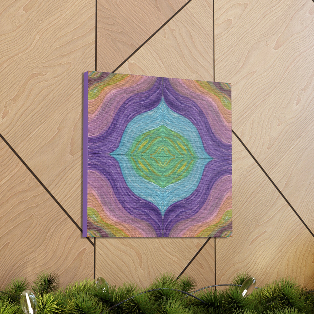 Solar Winds Rainbow 6 Mosaic Caden Caraco Canvas Gallery Wrap