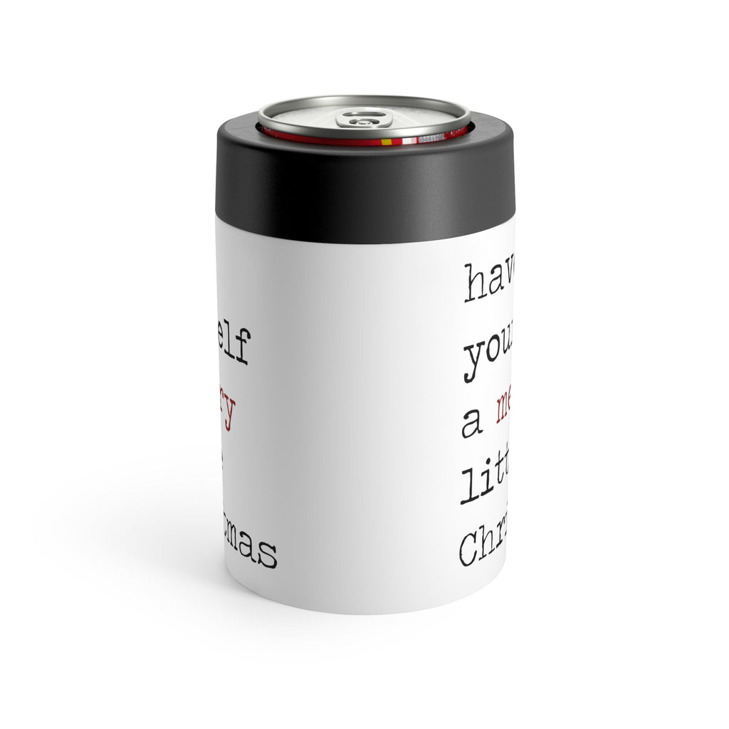 Have Yourself A Merry Little Christmas Print Stainless Steel Can Holder