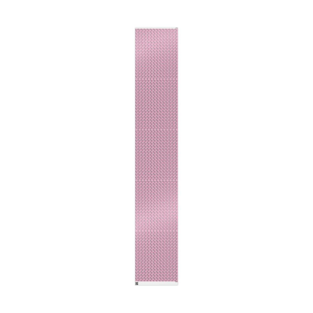 Pink And Teal Pastel Candy Canes Pink Christmas Print Holiday Gift Wrap Paper - Glossy Or Matte