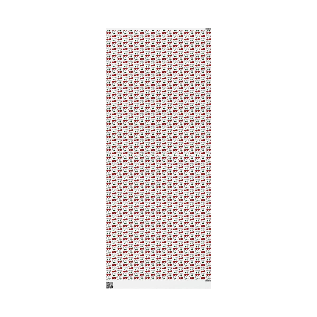 Retro Cherries Be Mine Gift Wrap - Romantic and Stylish Wrapping Paper