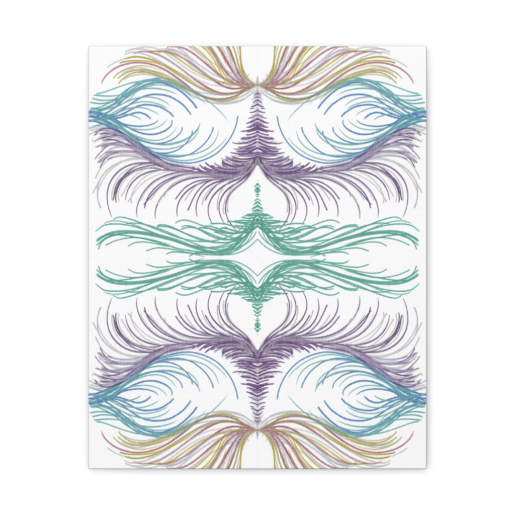 Lyran Feathers Caden Caraco Art Canvas Gallery Wrap