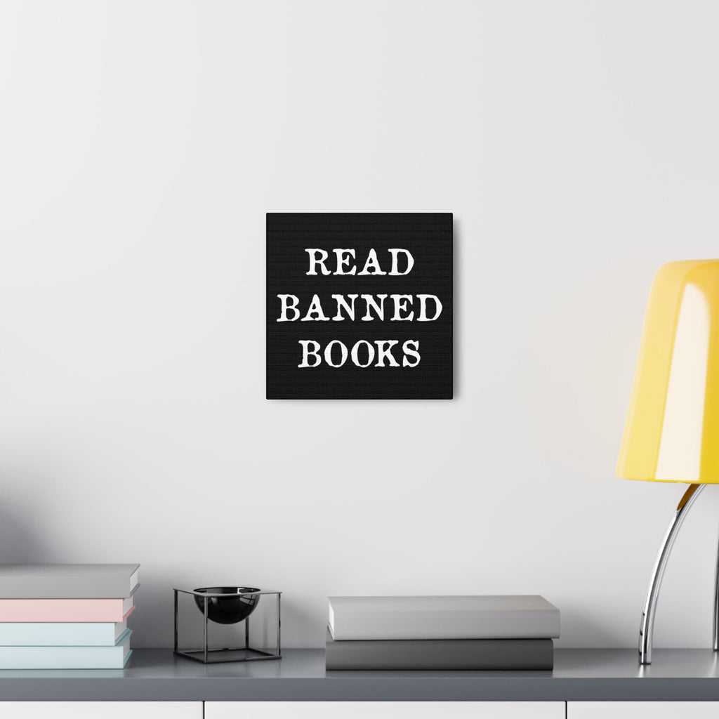 Read Banned Books Canvas Gallery Wraps