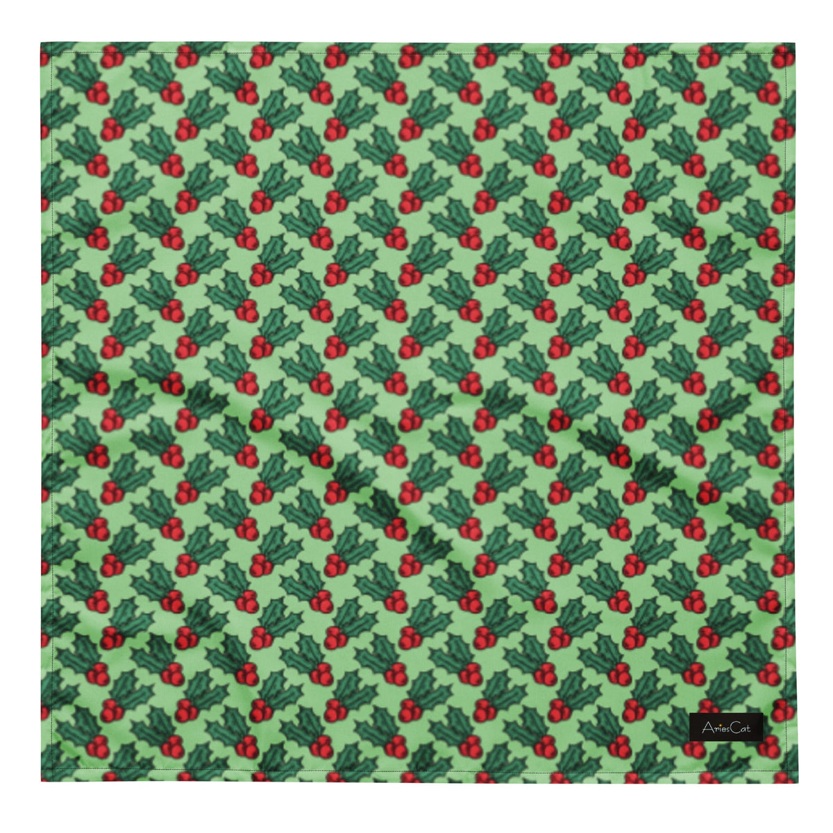 Christmas Holly Bandana for Pets and Humans