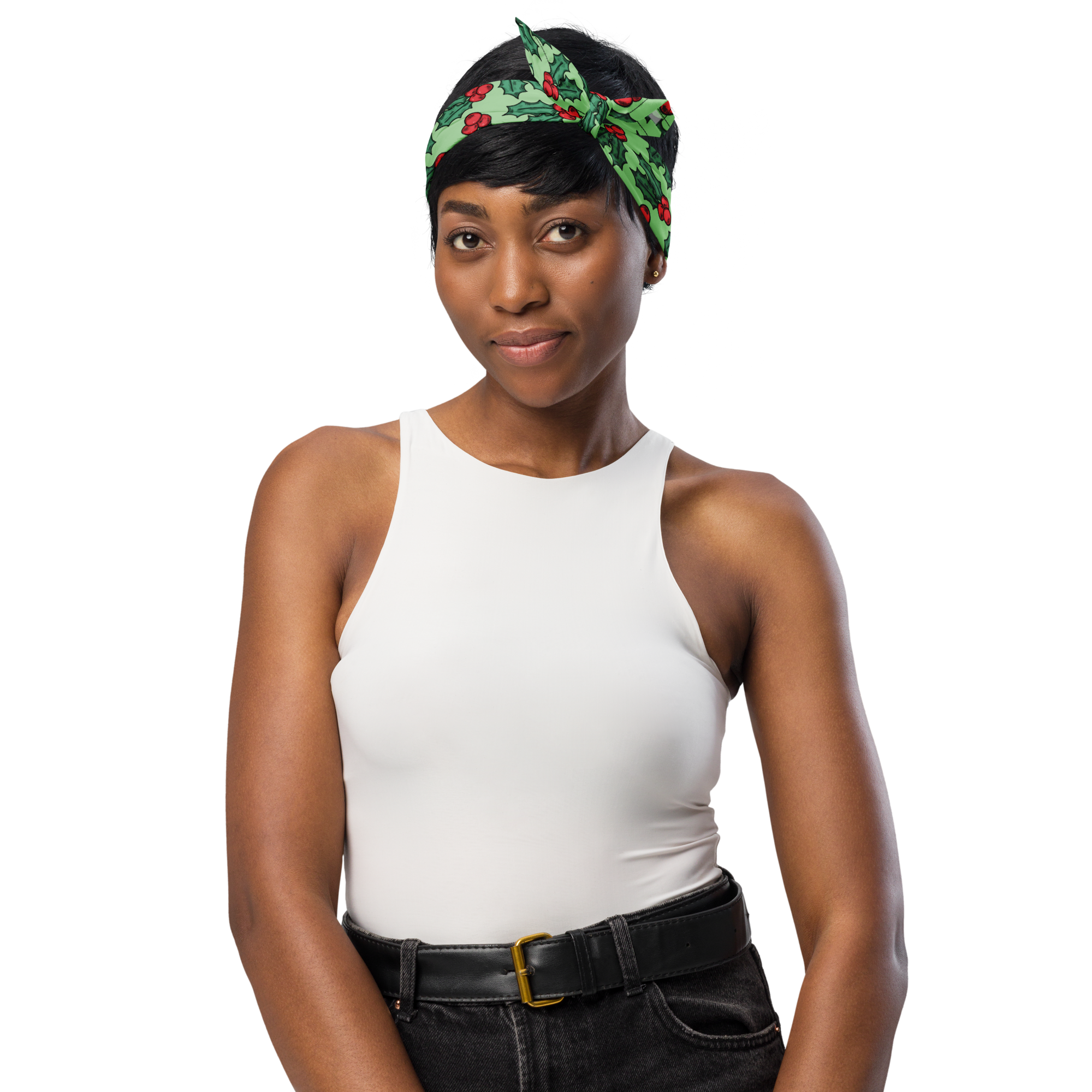 Christmas Holly Bandana for Pets and Humans