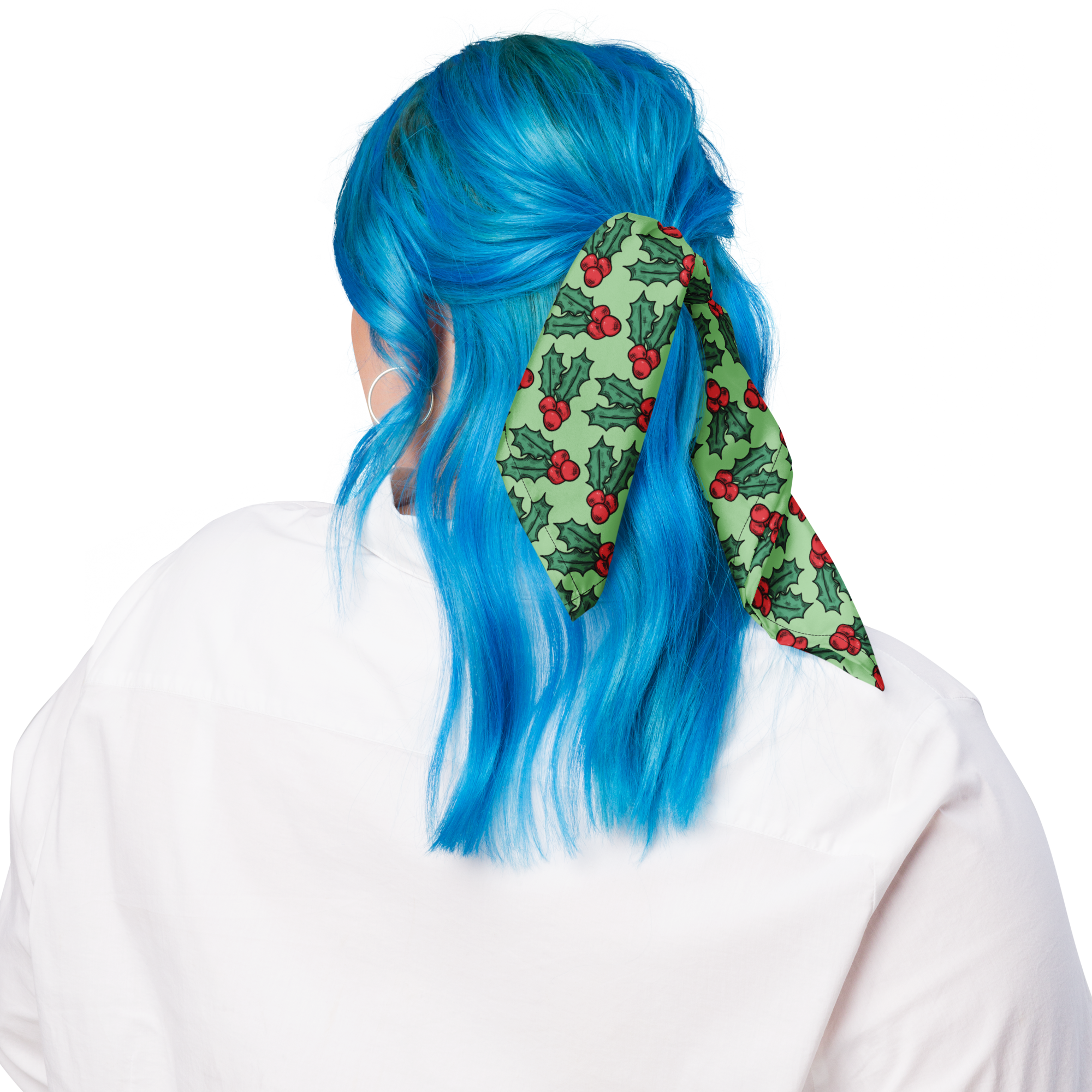 Christmas Holly Bandana for Pets and Humans