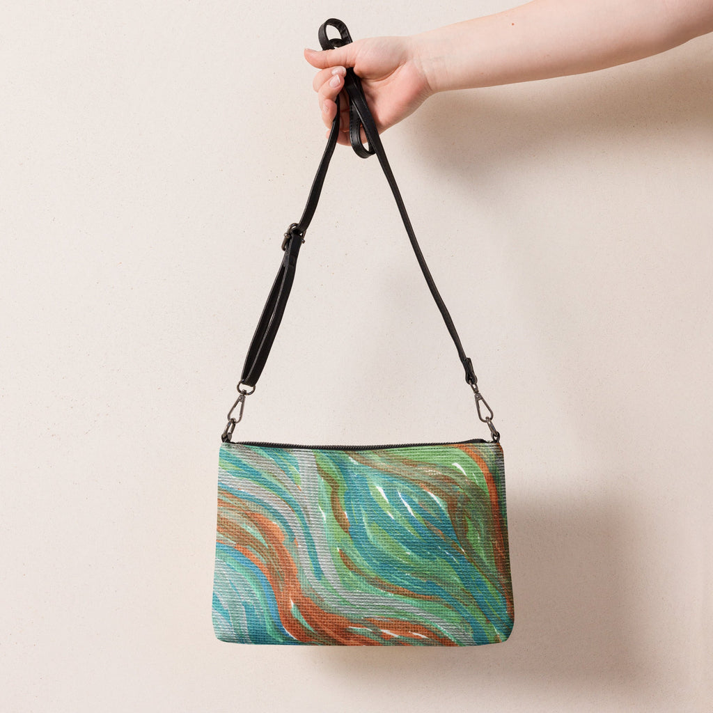 Solar Winds Caden Caraco Crossbody Bag Shoulder Purse Clutch Wristlet