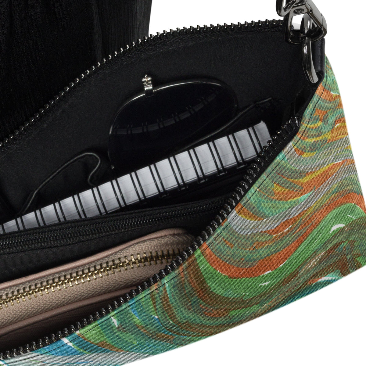 Solar Winds Caden Caraco Crossbody Bag Shoulder Purse Clutch Wristlet