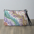 Space Feathers Caden Caraco Crossbody Bag Shoulder Purse Wristlet Clutch