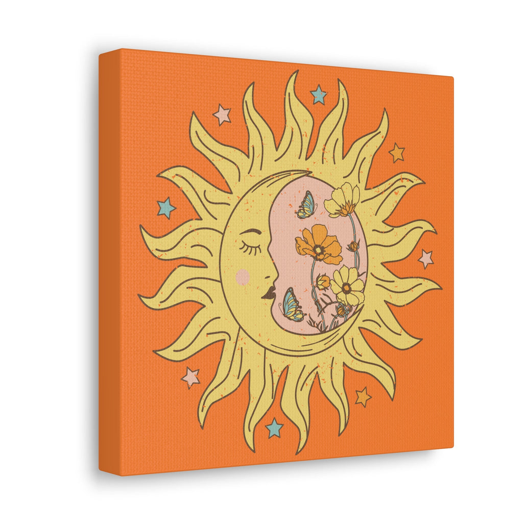 Celestial Sun Canvas Gallery Wrap