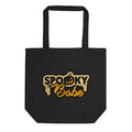 Spooky Babe Halloween Eco Cotton Tote Bag