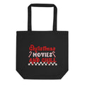 Christmas Movies And Chill Christmas Eco Cotton Tote Bag