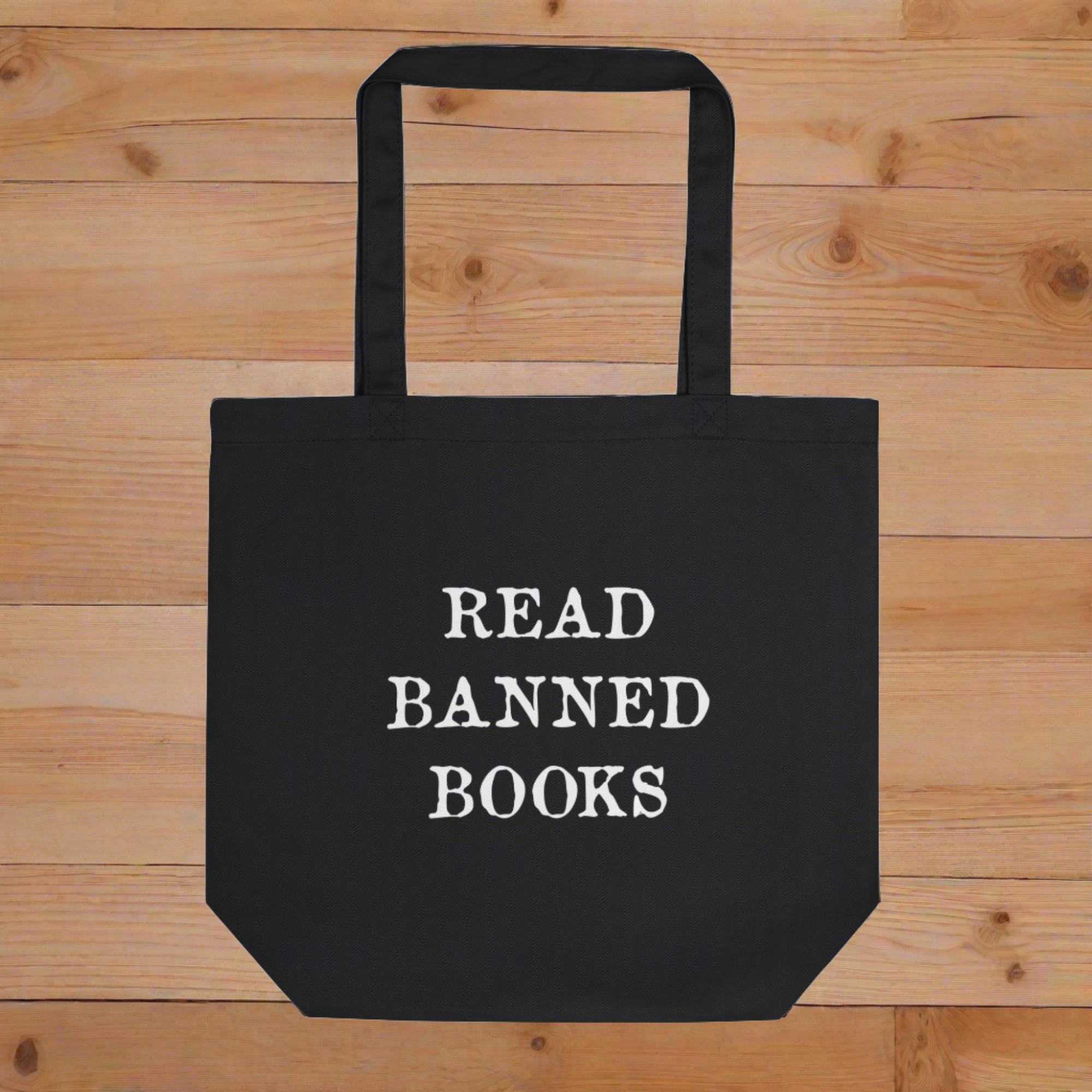 Read Banned Books Eco Cotton Tote Bag