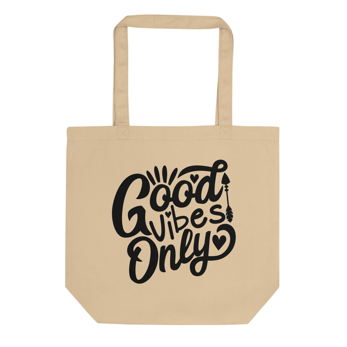 Good Vibes Only Eco Cotton Tote Bag