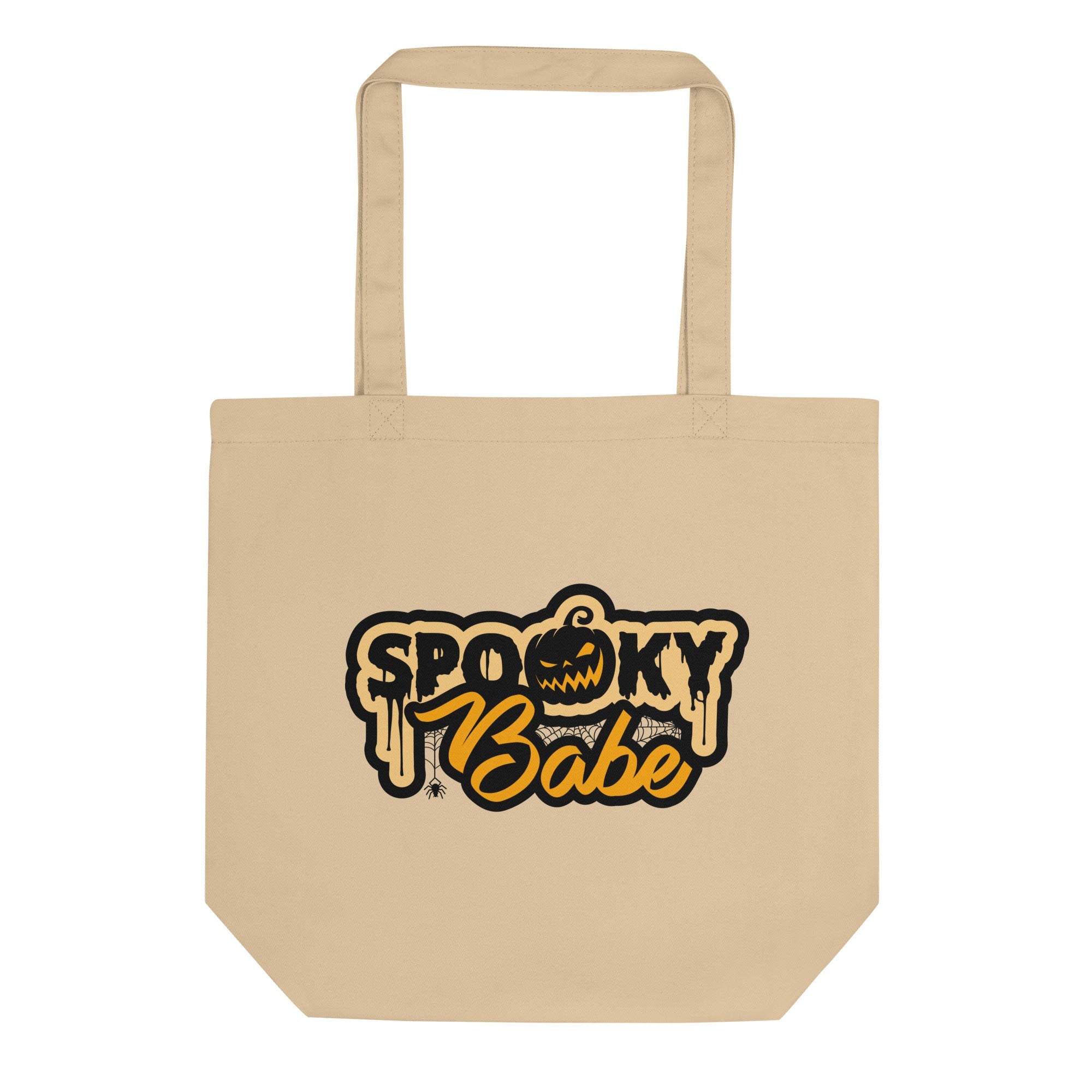 Spooky Babe Halloween Eco Cotton Tote Bag