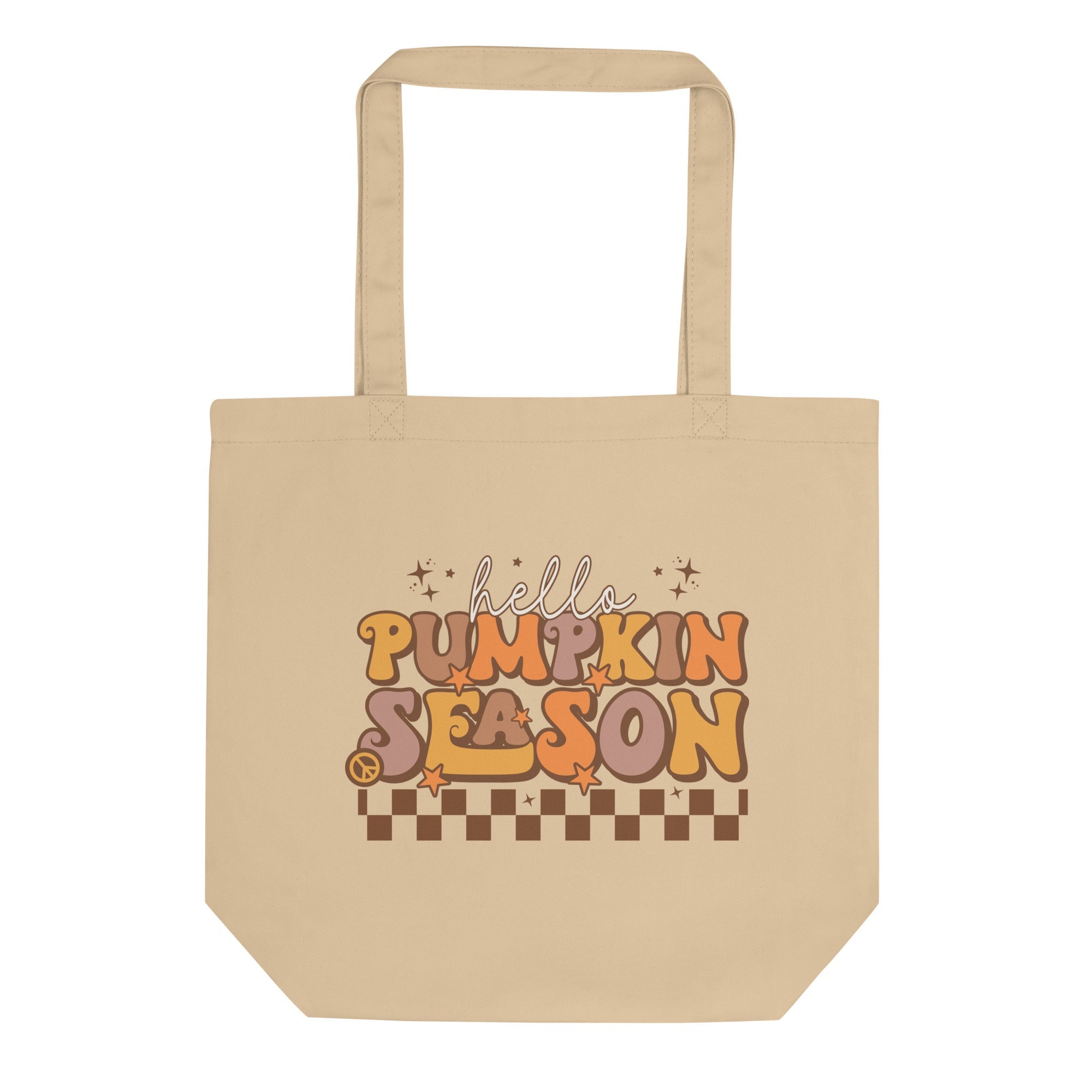 Pumpkin Season Fall Autumn Eco Cotton Tote Bag