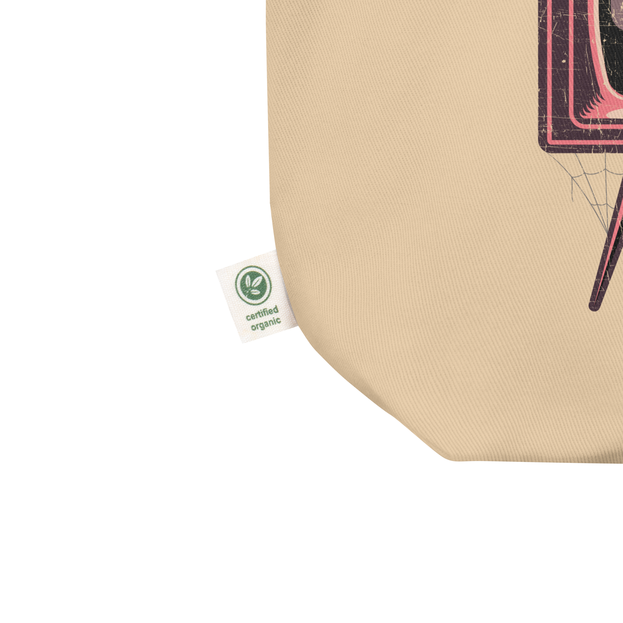 Horror Movies And Chill Distressed Style Halloween Eco Cotton Tote Bag
