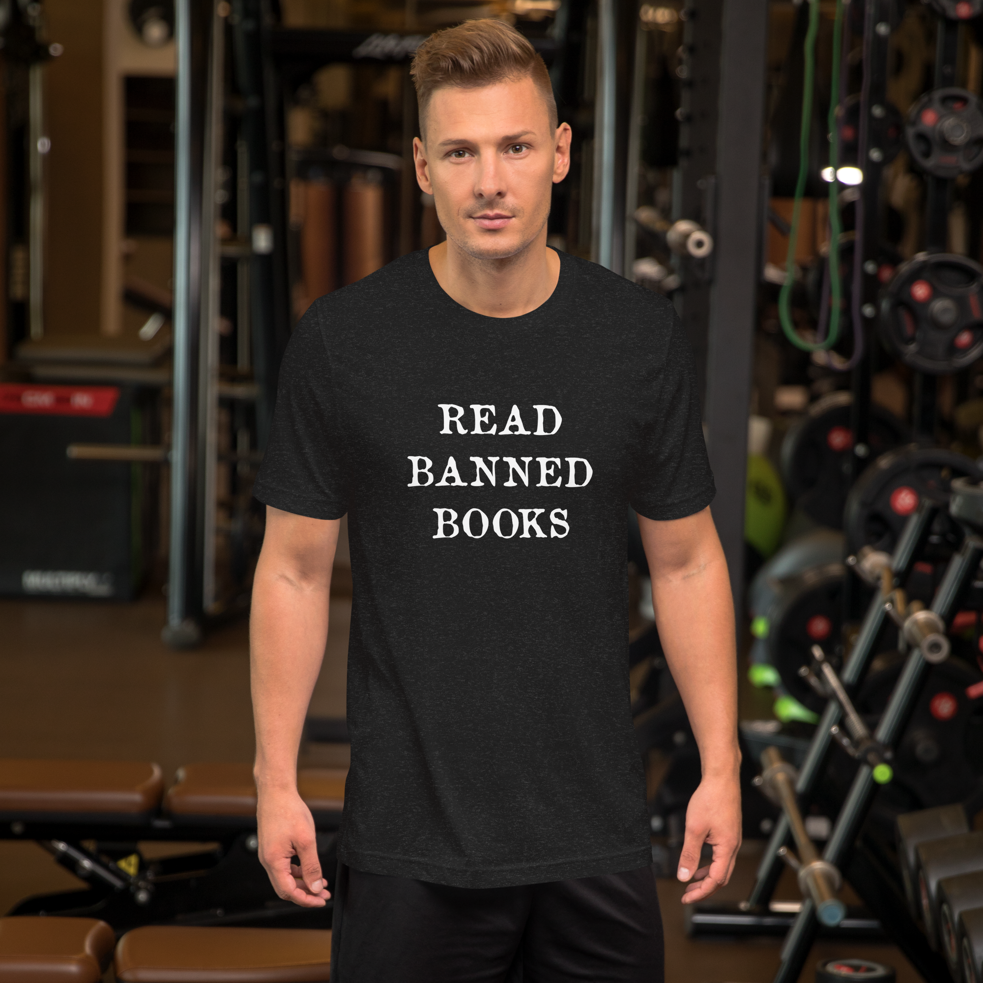 Read Banned Books Black Bella Canvas Unisex T-shirt