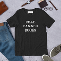Read Banned Books Black Bella Canvas Unisex T-shirt