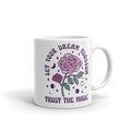 Let Your Dream Blossom Trust The Magic Celestial Glossy Mug