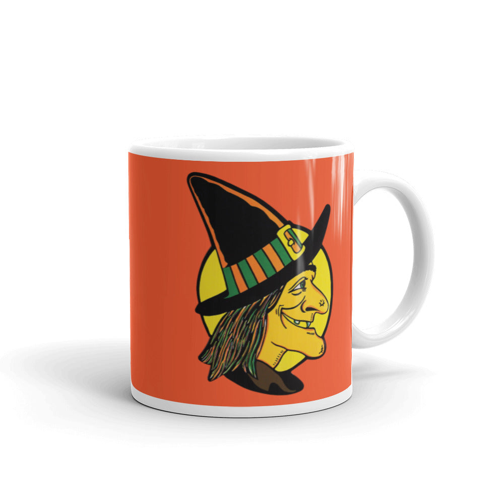 Vintage Style Witch Mug - Retro Style