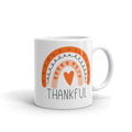 Thankful Rainbow Boho Glossy Mug