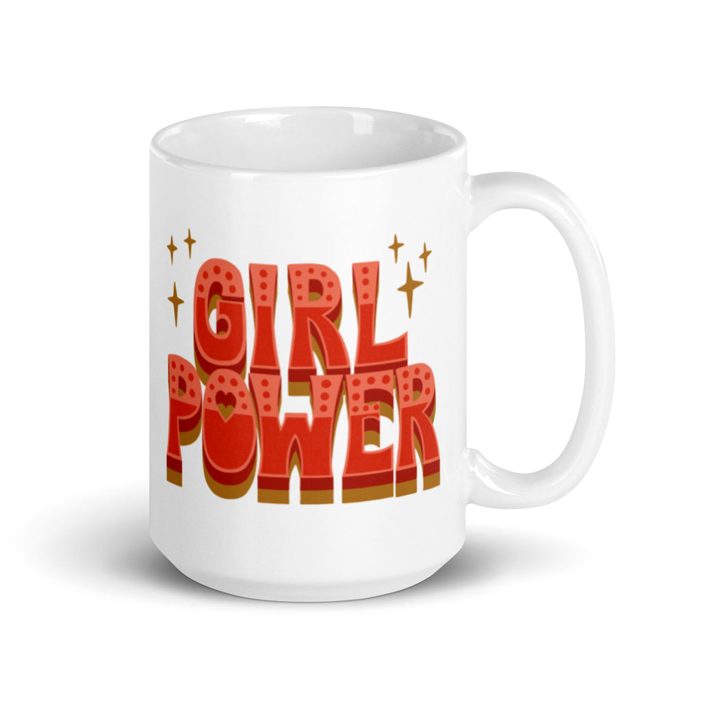 Girl Power Empowered Glossy Mug