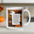Magic Halloween Poem Retro Halloween Print Glossy Coffee Mug